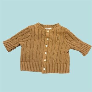 RL Baby Cable Knit Cardigan
